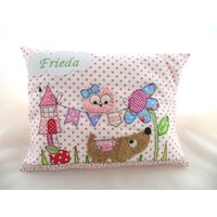 Kinderkissen Eule Personalisierbar Kinderkissen Eule Personalisierbar von BinesZauberwerkstatt