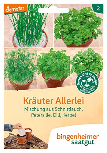Bingenheimer Saatgut AG Kräuter Allerlei Saatscheibe (1 x 1 Stk) von Bingenheimer Saatgut AG
