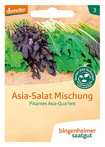 Bingenheimer Saatgut AG Bio Pikantes Asia-Quartett (6 x 1 Stk) von Bingenheimer Saatgut