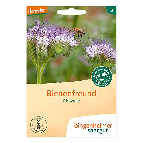 Bingenheimer Saatgut AG Samenfestes Saatgut Blumen, Bio Phazelie von Bingenheimer Saatgut