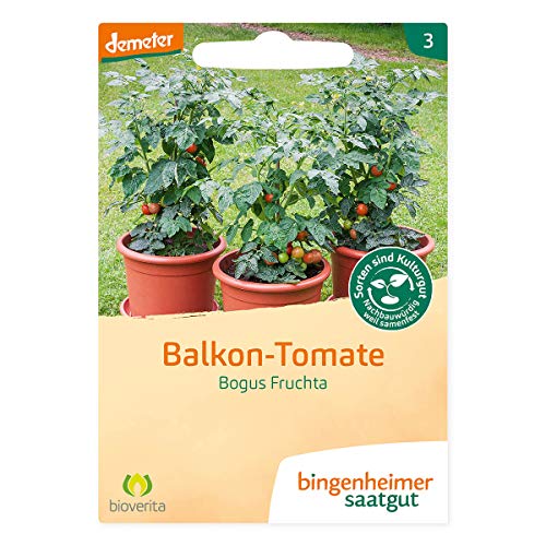 Bingenheimer Saatgut - Balkon-Tomate Bogus Fruchta - 1 Tüte von Bingenheimer Saatgut