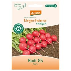 Bingenheimer Saatgut Bio Radieschen-Saatband "Rudi GS" (1 Tüte) von Bingenheimer Saatgut