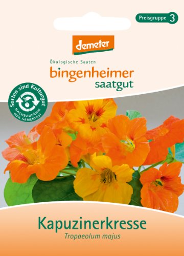 Bingenheimer Saatgut - Kapuzinerkresse - Blumen Saatgut / Samen von Bingenheimer Saatgut