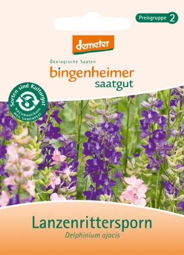 Bingenheimer Saatgut - Lanzenrittersporn - Blumen Saatgut / Samen von Bingenheimer Saatgut