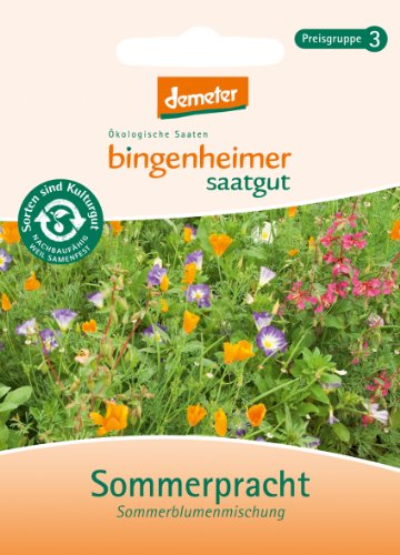 Bingenheimer Saatgut - Sommerblumenmischung Sommerpracht - Blumen Saatgut / Samen von Bingenheimer Saatgut