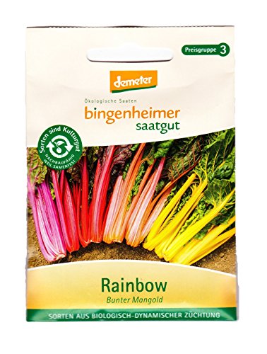 Bingenheimer Saatgut - Mangold Rainbow, bunter Stielmangold (Saatgut) - 1 Tüte von Bingenheimer