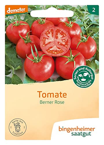 Bingenheimer Saatgut AG Bio Tomate Berner Rose (1 x 1 Stk) von Bingenheimer
