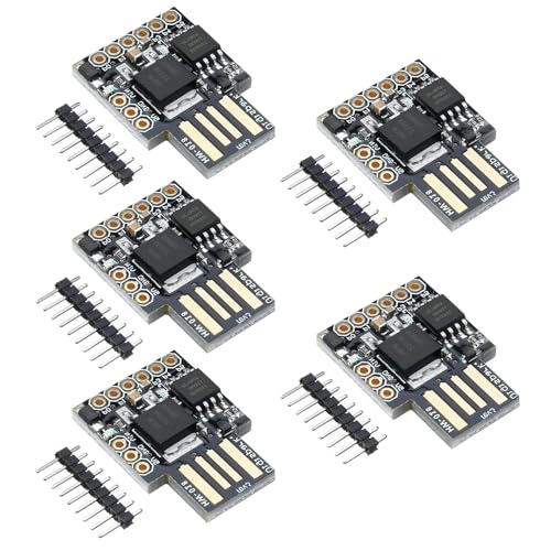 ATTINY85 Digispark Entwicklungsboard Binghe 5 Stück Attiny85 Digispark kickstarter mit 32u4 chip ATTINY85 Micro USB Entwicklungsboard Unterstützung ESP kompatibel mit Arduino ATTINY85 Digispark Entwicklungsboard Binghe 5 Stück Attiny85 Digispark kickstarter mit 32u4 chip ATTINY85 Micro USB Entwicklungsboard Unterstützung ESP kompatibel mit Arduino von Binghe