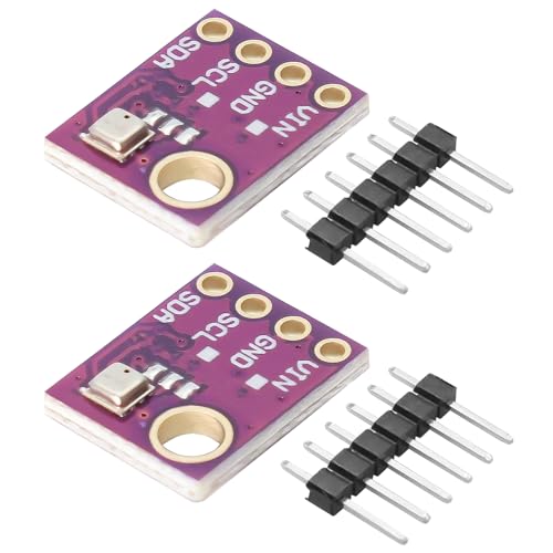 BME 5V Höhenmesser Modul Binghe 2 Stück BME Hochpräzisions Atmosphärendrucksensor Modul IIC I2C SPI Schnittstelle DC 1.8-5V Kompatibel mit Arduino Rasp-Pi von Binghe