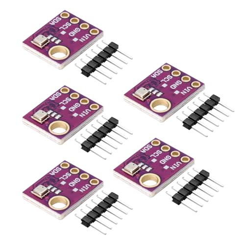 BME 5V Höhenmesser Modul Binghe 5 Stück BME Hochpräzisions Atmosphärendrucksensor Modul IIC I2C SPI Schnittstelle DC 1.8-5V Kompatibel mit Arduino Rasp-Pi BME 5V Höhenmesser Modul Binghe 5 Stück BME Hochpräzisions Atmosphärendrucksensor Modul IIC I2C SPI Schnittstelle DC 1.8-5V Kompatibel mit Arduino Rasp-Pi von Binghe