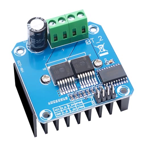 BTS7960 43A High Power Double DC Stepper Motor Driver Module Binghe BTS7960 Hochleistungs Motortreiber Modul Versorgungsspannung 5,5V bis 27V für Smart Car Motor Drive BTS7960 43A High Power Double DC Stepper Motor Driver Module Binghe BTS7960 Hochleistungs Motortreiber Modul Versorgungsspannung 5,5V bis 27V für Smart Car Motor Drive von Binghe