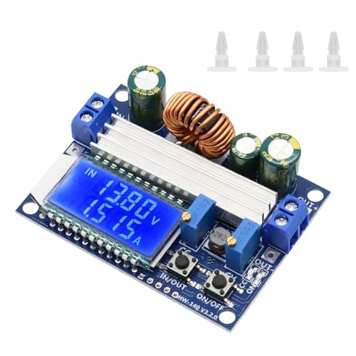 DC-DC Spannungsregler Binghe Step Down Converter Buck Boost Converter Buck Converter mit LCD-Digitalanzeige 5,5-30V zu DC 0,5-30V Spannungsregler kompatibel mit Arduino DC-DC Spannungsregler Binghe Step Down Converter Buck Boost Converter Buck Converter mit LCD-Digitalanzeige 5,5-30V zu DC 0,5-30V Spannungsregler kompatibel mit Arduino von Binghe