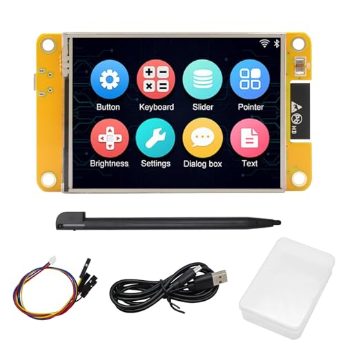 Binghe 3.2" ESP Display, ESP Entwicklungsboard mit WiFi Bluetooth 240 * 320 Display ESP Intelligente TFT Modul Touchscreen LVGL Hochgeschwindigkeit IoT Konnektivität Kompatibel mit Arduino/LVGL Binghe 3.2" ESP Display, ESP Entwicklungsboard mit WiFi Bluetooth 240 * 320 Display ESP Intelligente TFT Modul Touchscreen LVGL Hochgeschwindigkeit IoT Konnektivität Kompatibel mit Arduino/LVGL von Binghe