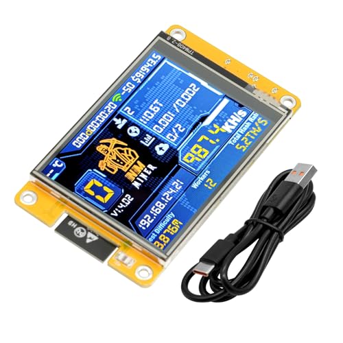 NerdMiner V2 Mining Bitcoin Binghe 410KH/s NerdMiner V2 Bitcoin Miner mit 2.8" TFT Display ESP32 WROOM Bitcoin Miner BTC Solo Lottery Miner Bitcoin Crypto Lottery Miner Kompatibel mit Nerd Miner NerdMiner V2 Mining Bitcoin Binghe 410KH/s NerdMiner V2 Bitcoin Miner mit 2.8" TFT Display ESP32 WROOM Bitcoin Miner BTC Solo Lottery Miner Bitcoin Crypto Lottery Miner Kompatibel mit Nerd Miner von Binghe