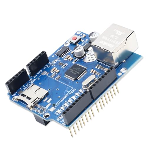 W5100 Ethernet Shield Binghe W5100 Shield, W5100 Netzwerk-Erweiterungskarte mit MicroSD-Karten Datenaufzeichnung und Speicherung Kompatibel mit Arduino W5100 Ethernet Shield Binghe W5100 Shield, W5100 Netzwerk-Erweiterungskarte mit MicroSD-Karten Datenaufzeichnung und Speicherung Kompatibel mit Arduino von Binghe