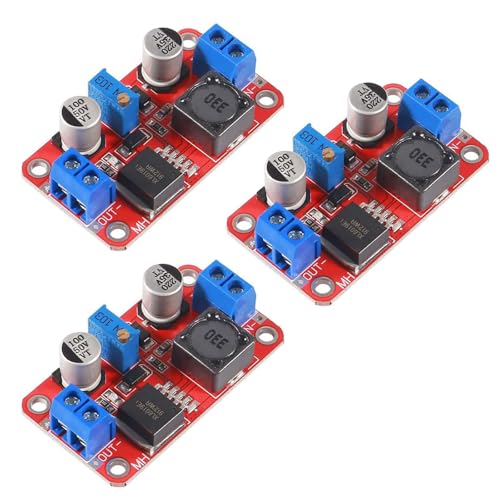 XL6019 Step Up Converter Binghe 3 Stücke Booster-Module, XL6019 Spanungsconverter, Einstellbare DC-DC-Boost-Leistungsmodule, 3-35V bis 5-40V Für tragbare elektronische Geräte von Binghe