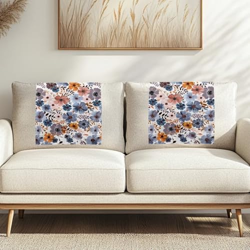 Binienty Ink Splash Kopfstützenschutz für Sofa und Theatersitz, weich, bequem, Bürostuhl-Schonbezug, faltbar, Staubschutz, 2 Stück von Binienty