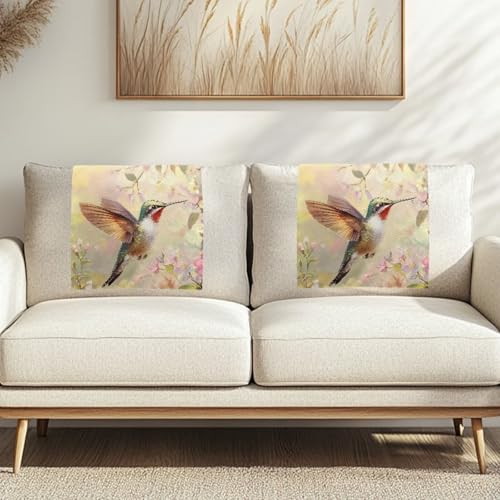 Binienty Kolibri-Kopfstützenbezug für Liegestuhl, gemütliches Polyestergewebe, Sofa-Schonbezüge für Haustiere, kratzfest, weich, 3 Stück von Binienty