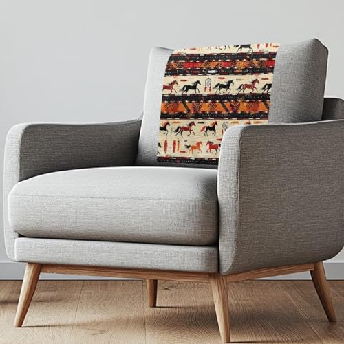 Binienty Kopfstützenbezug für Sofa und Liege, gemütlicher, weicher Stoff, Sofa- und Kopfstützenschutz, Bürostuhl-Schonbezüge, rutschfest, für Couch, Liebessitz, 2 Stück von Binienty