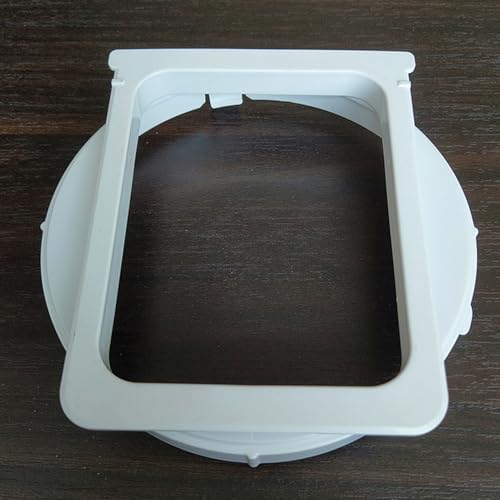 1Pieces Auspuffschlauchanschluss | Abgasschlauchkuppler | Schnittstellenkanalrohradapter | Schnittstellenanschlussadapter | Für mobile Klimaanlage 5,9-Zoll-Schlauch | Quadrat 16x16x3.3cm von Biniveil