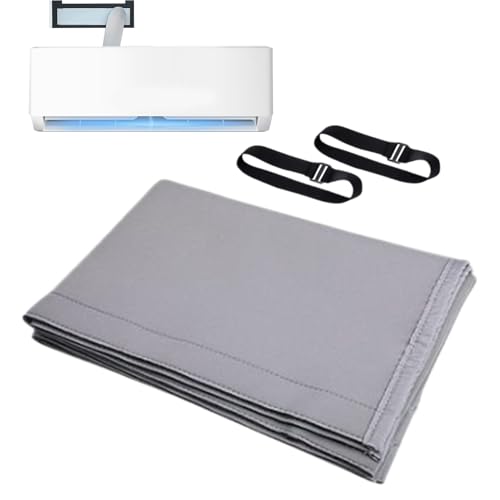 Biniveil Abdeckung für Klimaanlagen Schlauch, Schlauchabdeckung Umhüllung für Klimageräte, Wiederverwendbare Wärmereduzierung Röhrenpolster für Haushalt Büro Hotel von Biniveil