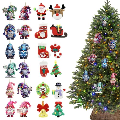 Biniveil Adventskalender | 24 Türchen Countdown Kalender | Sammeldekoration Für Erwachsene Kinder Festparty Schule Zuhause Klassenzimmer | Tägliche Familienaktivität von Biniveil