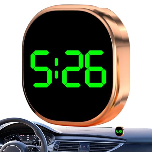 Biniveil Autouhr - Kleine Digitale Uhr - Tragbare Auto Uhr Mit Klarem LCD Display Für Armaturenbrett Lüftung Schreibtisch Zuhause Reisen Biniveil Autouhr - Kleine Digitale Uhr - Tragbare Auto Uhr Mit Klarem LCD Display Für Armaturenbrett Lüftung Schreibtisch Zuhause Reisen von Biniveil