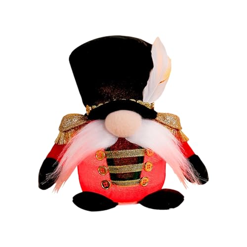 Biniveil Beleuchteter Weihnachtsgnom | LED Soldaten Gnom Weihnachtsdekoration | Saisonale Deko Für Büro Herbst Thanksgiving Geburtstag Festtag | Winter Party Zuhause Wohnung Studentenwohnheim Biniveil Beleuchteter Weihnachtsgnom | LED Soldaten Gnom Weihnachtsdekoration | Saisonale Deko Für Büro Herbst Thanksgiving Geburtstag Festtag | Winter Party Zuhause Wohnung Studentenwohnheim von Biniveil