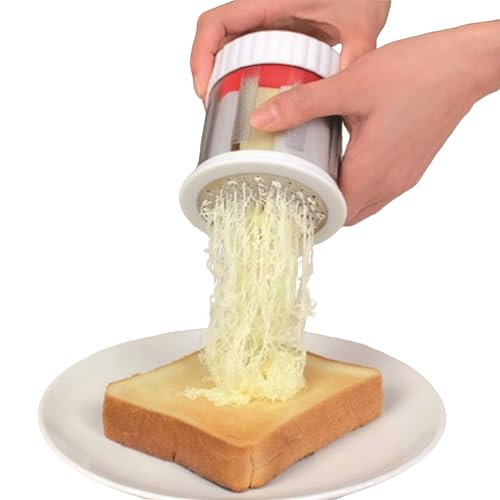 Biniveil Butterreibe Für Küche, Handreibe Drehmühle Für Butter, Handgehaltene Käsereibe Multifunktionales Küchengerät Für Schokolade Nüsse Ingwer Obst Burger Biniveil Butterreibe Für Küche, Handreibe Drehmühle Für Butter, Handgehaltene Käsereibe Multifunktionales Küchengerät Für Schokolade Nüsse Ingwer Obst Burger von Biniveil