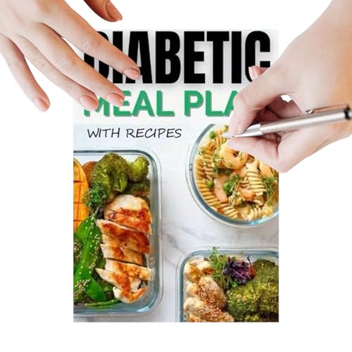 Biniveil Gesunder Ernährungsplan - Kohlenhydratarmer Blutzucker-Kochplan Mit Rezepten - Glykämische Tabelle Für Einkaufsliste Küche Pflegende Senioren Erwachsene von Biniveil