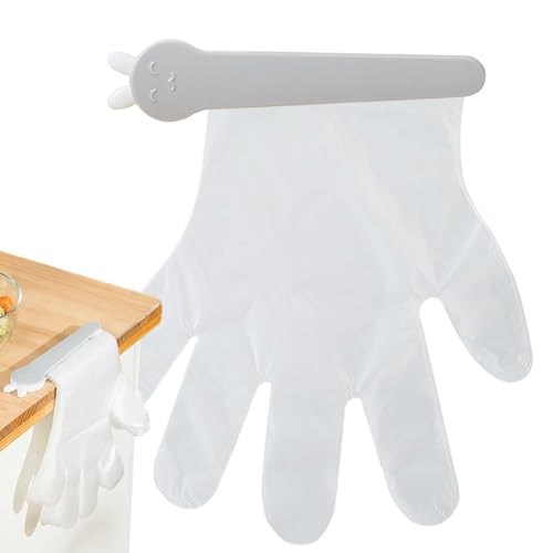 Biniveil Handschuhspender | Handschuhaufhängerklemme Wandmontage - Multifunktionales Zubehör Für Küchenaufbewahrung - Für Restaurants Krankenhaus Gesundheitswesen Werkstatt Labor von Biniveil