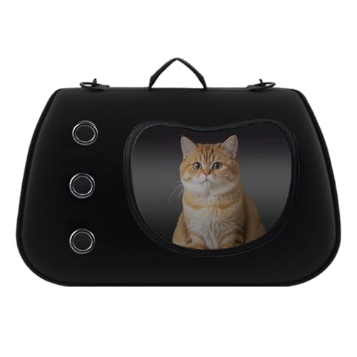 Biniveil Haustiertrage - Sicherheits-Tragesling Für Tierreisen Und Transport,Tragesling Mit Breitem Griff Und Transportzubehör Für Reise Picknick Camping Urlaub von Biniveil