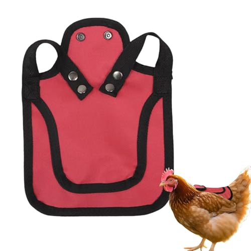 Biniveil Hühnersattel Für Hennen, Schutzweste Für Hennen, Schutzweste Mit Verstellbaren Trägern Zubehör Für Stall Geflügelpflege Und Bequemlichkeit Biniveil Hühnersattel Für Hennen, Schutzweste Für Hennen, Schutzweste Mit Verstellbaren Trägern Zubehör Für Stall Geflügelpflege Und Bequemlichkeit von Biniveil