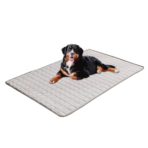 Biniveil Hundekühlmatte | Kühlunterlage Für Hunde - wasserdichte rutschfeste Atmungsaktive 68X48 cm für Welpen Kennel Außenbereich und Reise von Biniveil