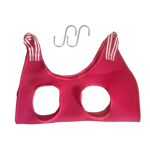 Biniveil Hundetuch zur Fellpflege, Entspannung Haustier Fellpflege Sling Helfer, Hund Entspannung Helfer, Atmungsaktive Katzenhängematte zum Nageltrimmen von Biniveil