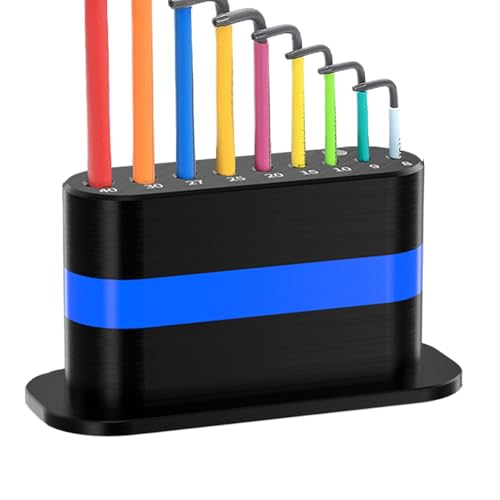 Biniveil Inbusschlüssel Halter - Sechskant-Schlüsselhalter Organizer,Schnelllösbares Präzisions-Rutschfest Für Schreiner Elektriker Handwerker Biniveil Inbusschlüssel Halter - Sechskant-Schlüsselhalter Organizer,Schnelllösbares Präzisions-Rutschfest Für Schreiner Elektriker Handwerker von Biniveil