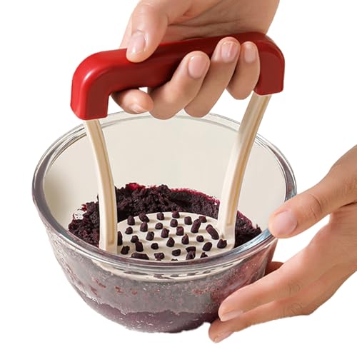 Biniveil Kartoffelstampfer | Hand-Kartoffelstampfer,Robuster ergonomischer Antihaft Stampfer mit rutschfestem Griff und spülmaschinengeeignet Biniveil Kartoffelstampfer | Hand-Kartoffelstampfer,Robuster ergonomischer Antihaft Stampfer mit rutschfestem Griff und spülmaschinengeeignet von Biniveil