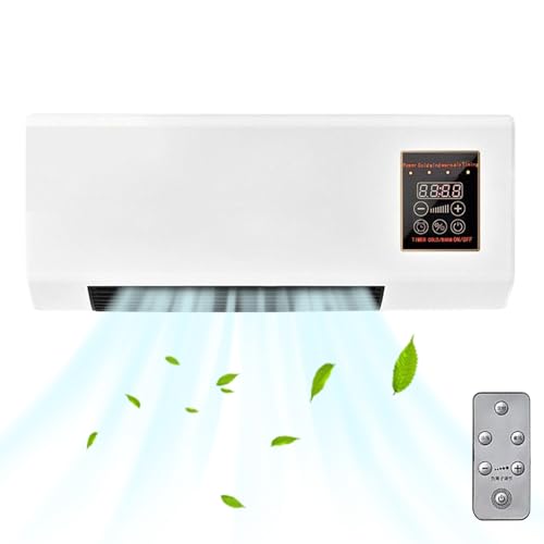 Biniveil Klimagerät Ventilator Tragbar Ohne Abluftschlauch - Wandmontierter Kühler | Mit Fernbedienung Natürlicher Wind Haushaltsgerät Kanalfrei Für Wohnung Mietwohnung Keller Schlafzimmer Biniveil Klimagerät Ventilator Tragbar Ohne Abluftschlauch - Wandmontierter Kühler | Mit Fernbedienung Natürlicher Wind Haushaltsgerät Kanalfrei Für Wohnung Mietwohnung Keller Schlafzimmer von Biniveil