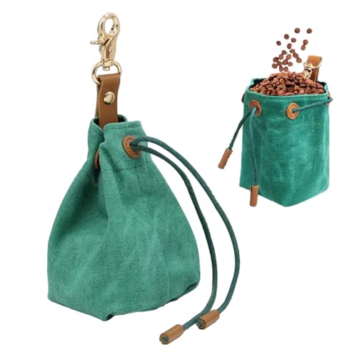 Biniveil Leckerlibeutel für das Haustiertraining,Hundetrainingsbeutel - Tragbare Hundetrainings-Leckerli-Tasche aus | Mit Metallhaken, Snackbeutel-Trainingstasche, Kordelzug-Design zum Klettern, Biniveil Leckerlibeutel für das Haustiertraining,Hundetrainingsbeutel - Tragbare Hundetrainings-Leckerli-Tasche aus | Mit Metallhaken, Snackbeutel-Trainingstasche, Kordelzug-Design zum Klettern, von Biniveil