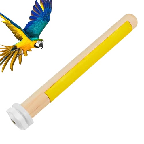 Biniveil Vogelsitzstange | Spielzeug Käfigzubehör Stehhilfe | Stabiles Kletter Spielzeug Mit Stehfläche Für Wellensittiche Und Unzertrennliche Im Haus von Biniveil