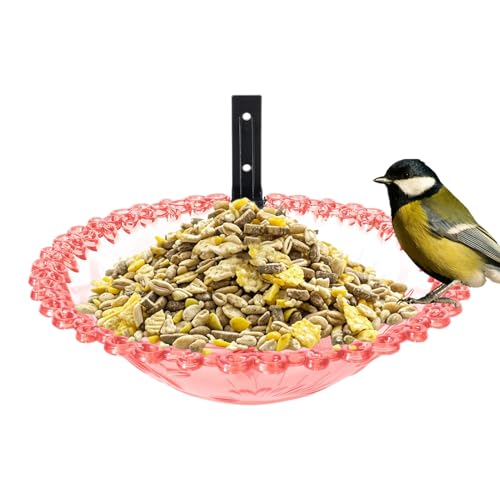 Biniveil Vogeltränke Schüssel | Wandmontierte Vogeltränke für den Außenbereich – 22,9 cm -inspiriertes Becken hängende Dekoration für Kolibri, Terrasse, Zaun, Balkon Biniveil Vogeltränke Schüssel | Wandmontierte Vogeltränke für den Außenbereich – 22,9 cm -inspiriertes Becken hängende Dekoration für Kolibri, Terrasse, Zaun, Balkon von Biniveil
