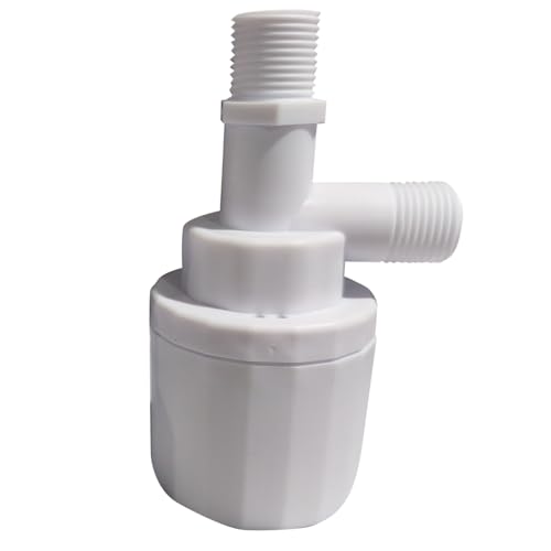 Biniveil Wasserstandskontrollschwimmerventil,Automatische Wasserstandregulierung Ventil 15mm - Robuster Wasserstandregler für Aquarium Teichbewässerung Garten Gartenteich und TierTränke von Biniveil