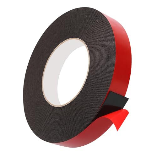 Doppelseitiges Klebeband Extra Stark, Montageklebeband Outdoor, Wasserdicht und Hochtemperaturbeständig Schaumstoffband für Wand, Auto, LED Streifen Leuchten, Heimdekoration und Bürodekor 25mm×10m Doppelseitiges Klebeband Extra Stark, Montageklebeband Outdoor, Wasserdicht und Hochtemperaturbeständig Schaumstoffband für Wand, Auto, LED Streifen Leuchten, Heimdekoration und Bürodekor 25mm×10m von Binlava