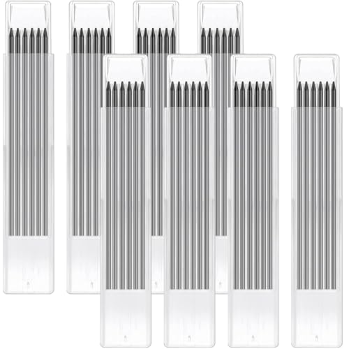 Binnan Bleistift Minen 2.8mm,Tischler Bleistift Ersatzminen,48 Stück Bleistiftminen für Zimmermannsbleistift,Tiefloch Holzbearbeitung Speziallinie Zeichnung Ersatz Stift Kern für Architekt Zeichnen Binnan Bleistift Minen 2.8mm,Tischler Bleistift Ersatzminen,48 Stück Bleistiftminen für Zimmermannsbleistift,Tiefloch Holzbearbeitung Speziallinie Zeichnung Ersatz Stift Kern für Architekt Zeichnen von Binnan