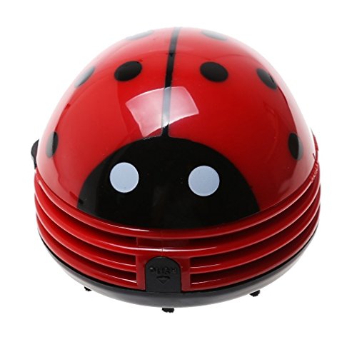 Binnan Mini Staubsauger,Rotes Marienkäfer Design Elektrischer Tischstaubsauger Handstaubsauger Binnan Mini Staubsauger,Rotes Marienkäfer Design Elektrischer Tischstaubsauger Handstaubsauger von Binnan