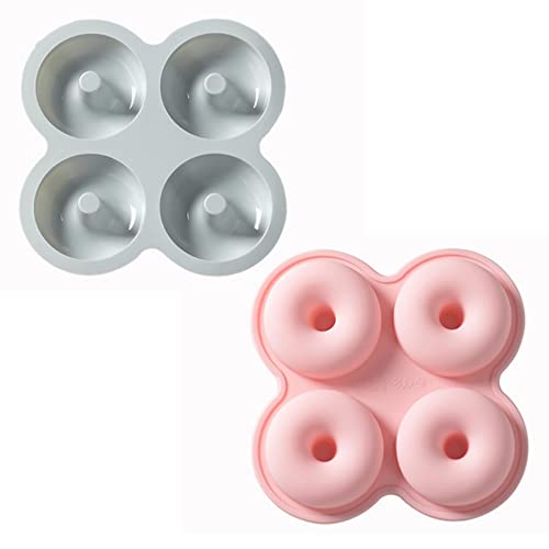 Binnan Silikon Donutformen Backform 2er-Pack Antihaft Backform für Donuts, Muffins, Keks, Bagels Binnan Silikon Donutformen Backform 2er-Pack Antihaft Backform für Donuts, Muffins, Keks, Bagels von Binnan