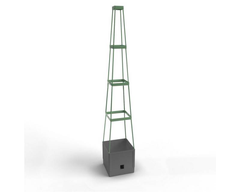 Bio Green Anzuchttopf Pflanzenturm mit Rankhilfe in Anthrazit "Maxitom" 150 cm von Bio Green