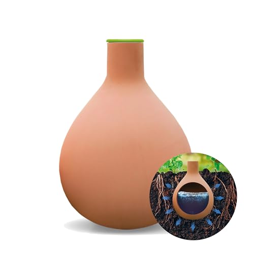 BioGreen Olla Pflanzenbewässerung Hydro MAX | vers. Größen | 3 L | Ø 90 cm automatische Bewässerung für Pflanzen | Terrakotta Tontopf | Bewässerungskugel von Bio Green
