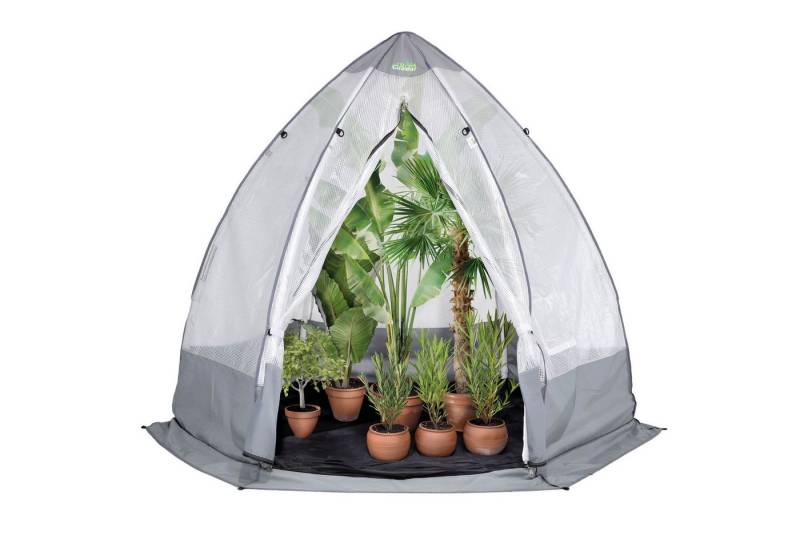 Bio Green Foliengewächshaus Überwinterungszelt "Tropical Island XL" Ø 340 x H 280 cm von Bio Green