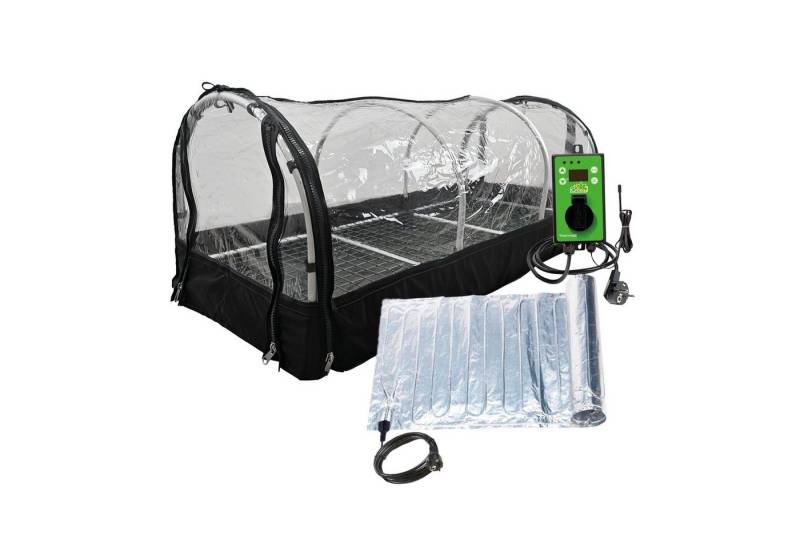 Bio Green Frühbeet Zimmergewächshaus mit Heizmatte & Digitalthermostat "Jumbo" XXL von Bio Green